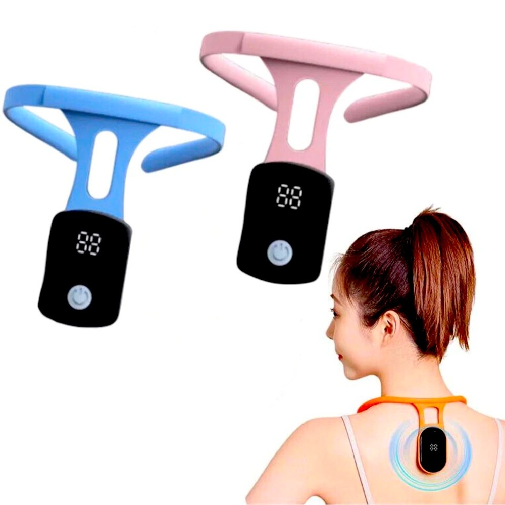 Ultrasonic Posture corrector vibration hunchback Reminder Monitoring Neck